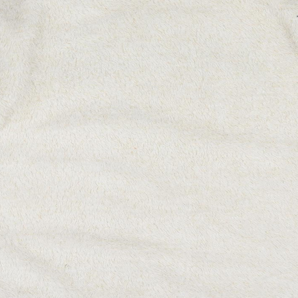 George Girls Ivory Solid Pyjama Set Size 12-13 Years - Snooze - subtle glitter effect