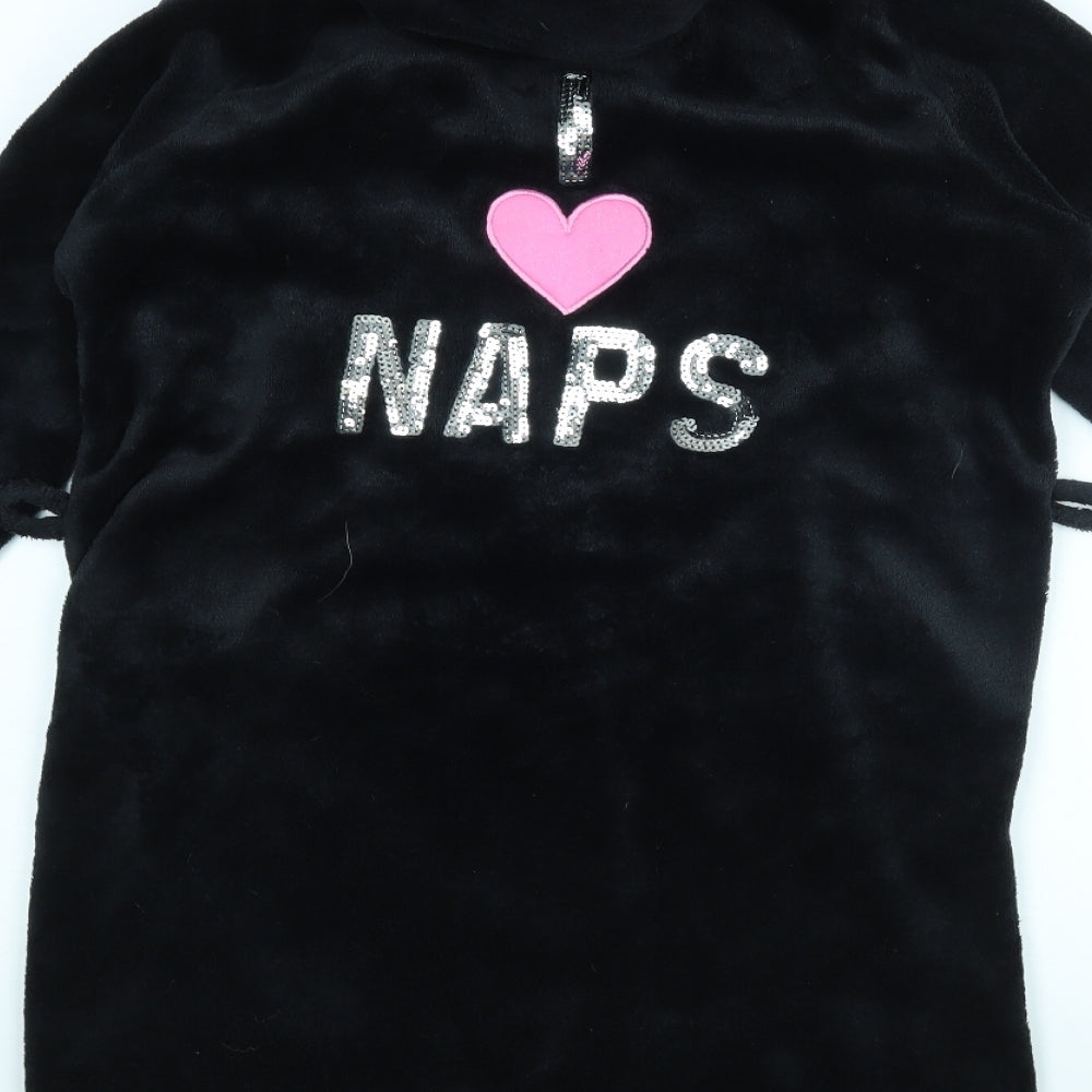 YD Girls Black Gown Size 10-11 Years
