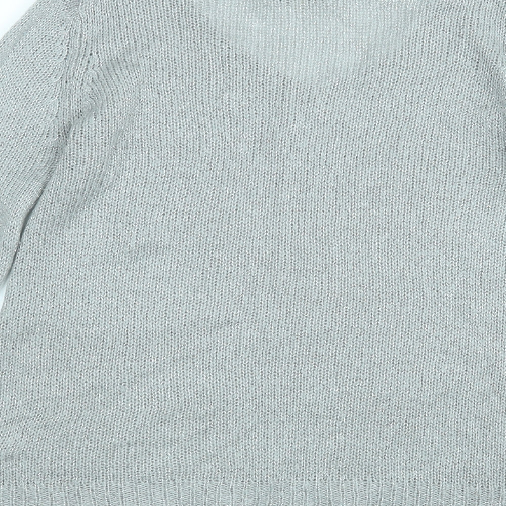 Papaya Womens Grey Pullover Jumper Size S
