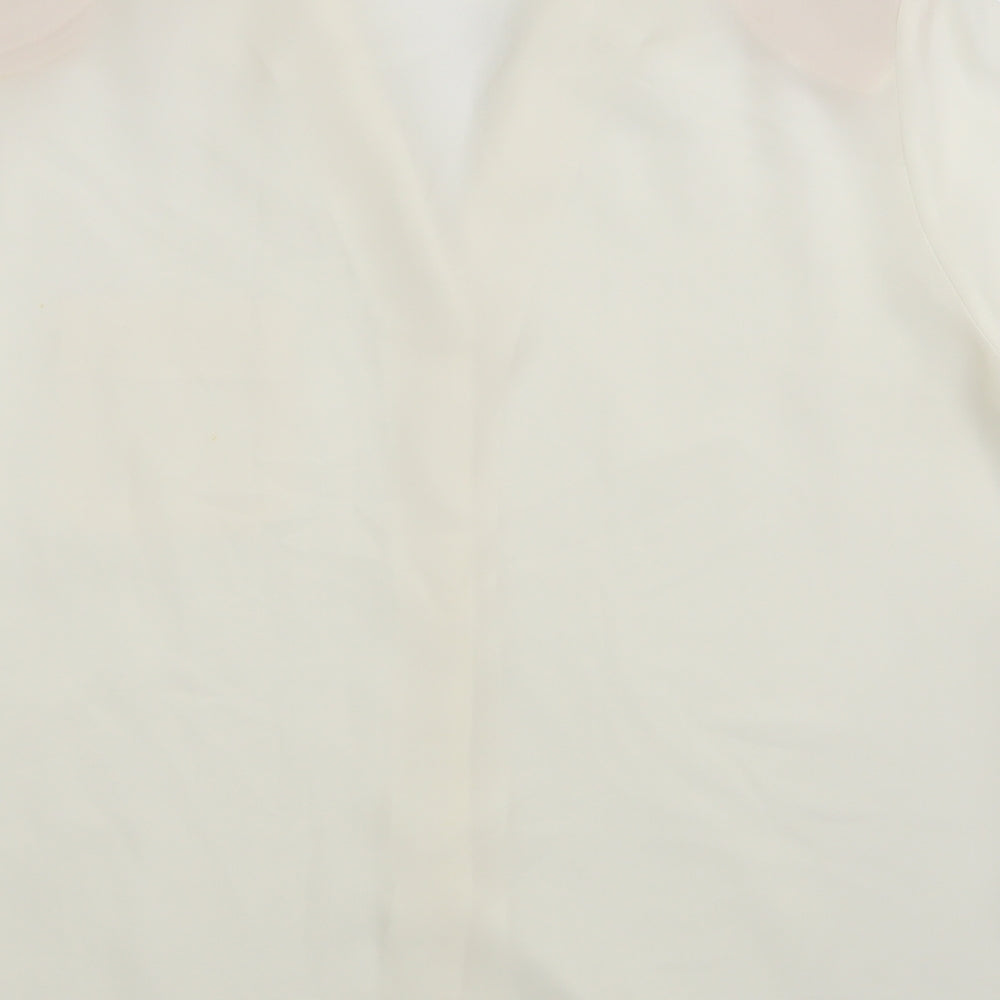 Berkertex Womens Ivory Basic Button-Up Size 16
