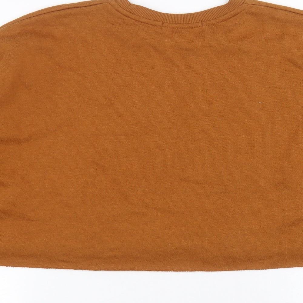 Primark Womens Orange Pullover Jumper Size XS