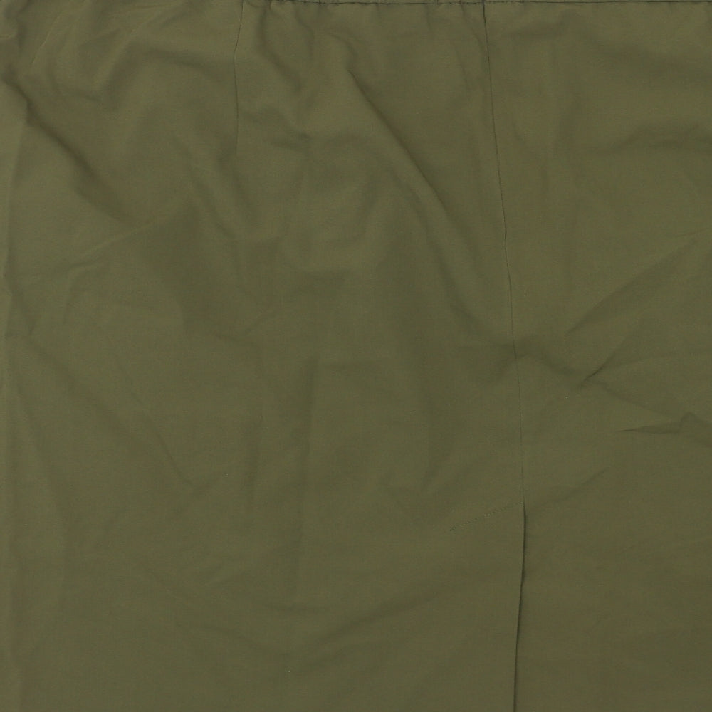 Magisculpt Womens Green Mini Skirt Size 28
