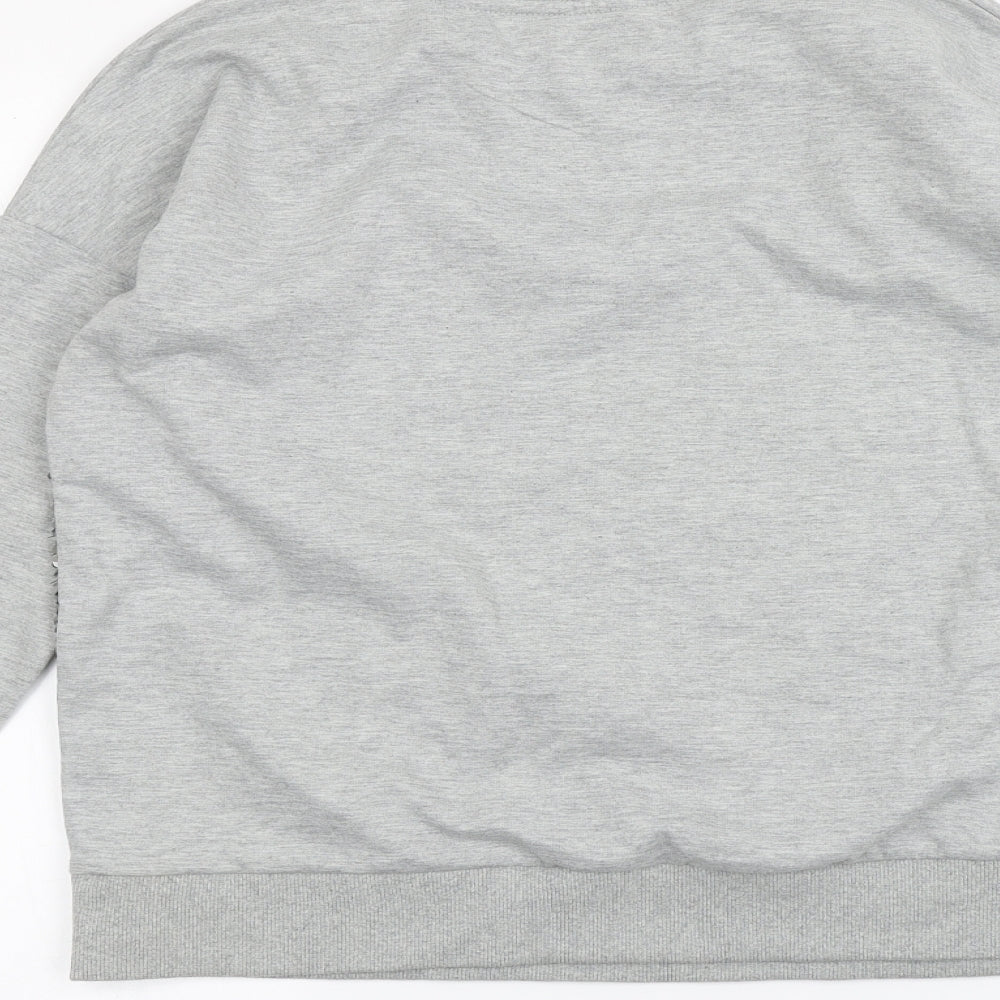 New Look Womens Grey Pullover Jumper Size 10