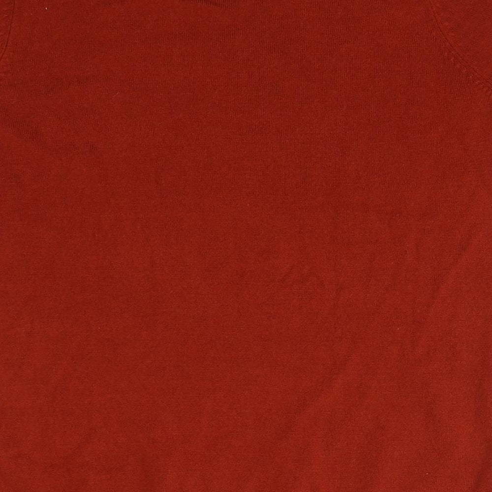 Bonmarché Womens Brown Basic T-Shirt Size 10