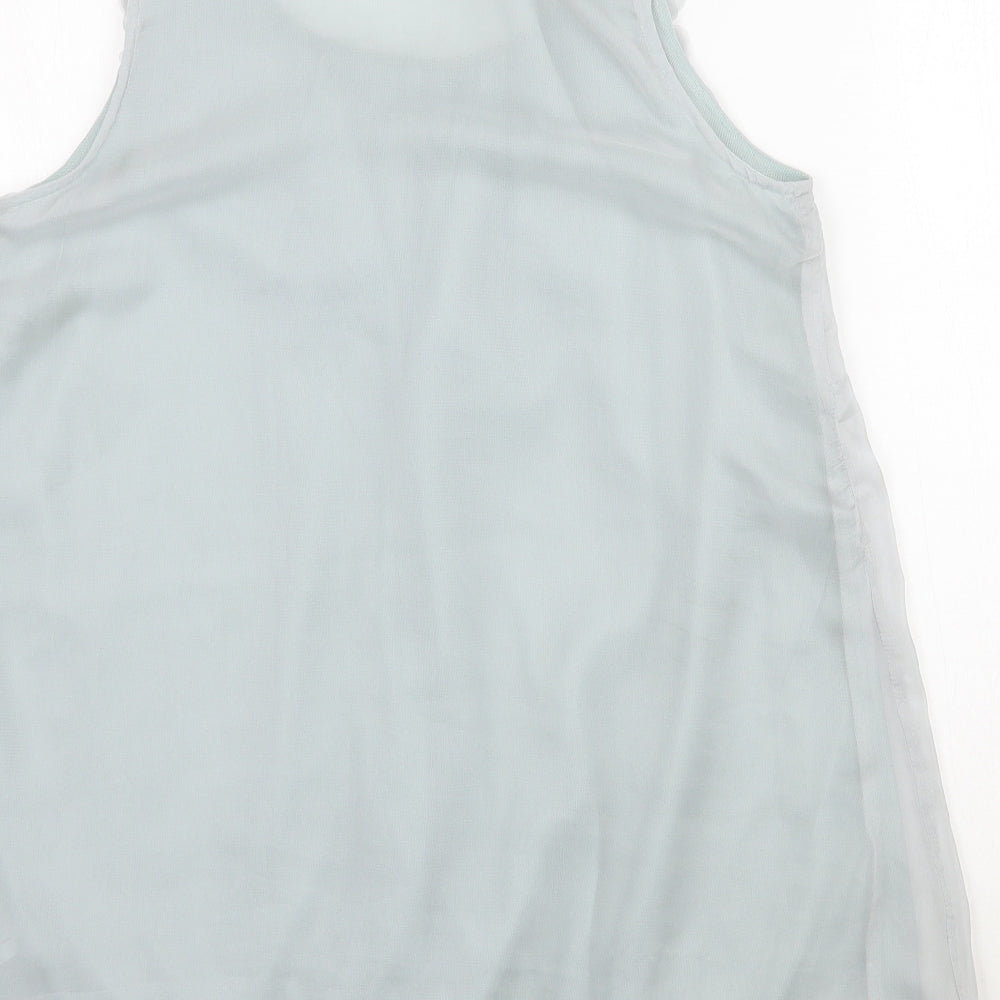 New Look Womens Blue Basic Blouse Size 12