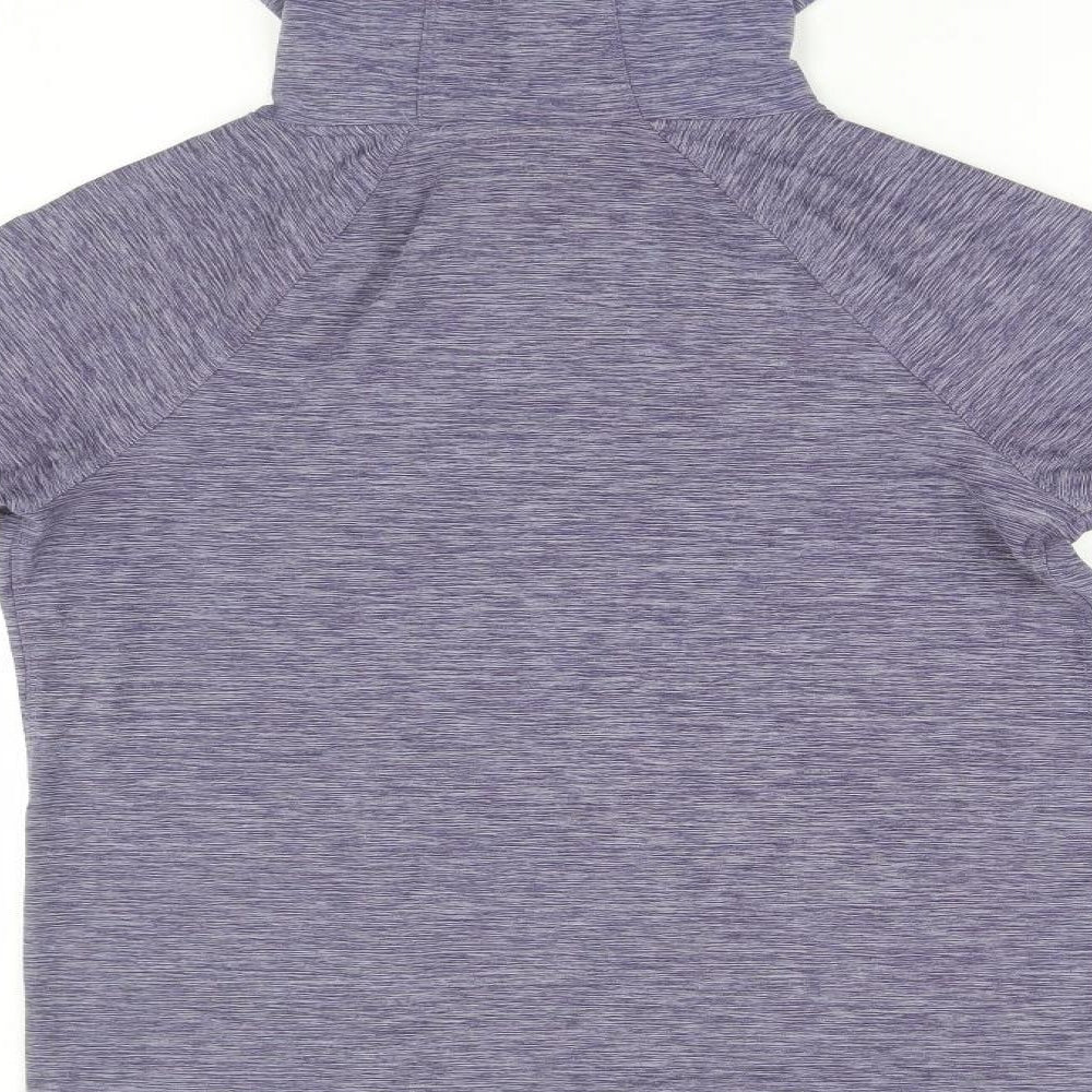 Preworn Womens Blue Pullover Hoodie