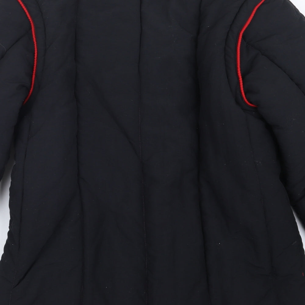 Preworn Mens Black Jacket Coat Size S