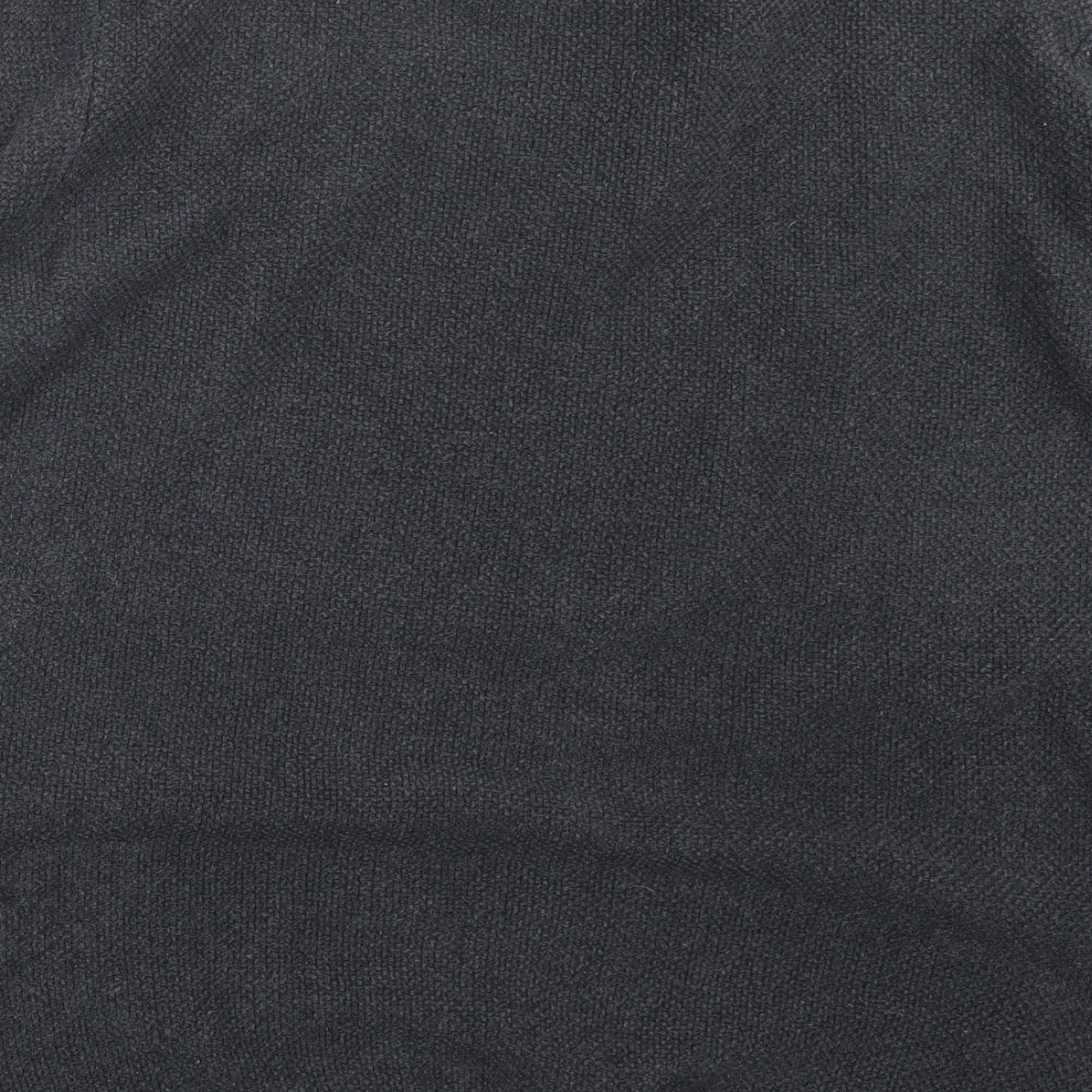 Harvey & Jones Mens Grey Knit Pullover Jumper Size L