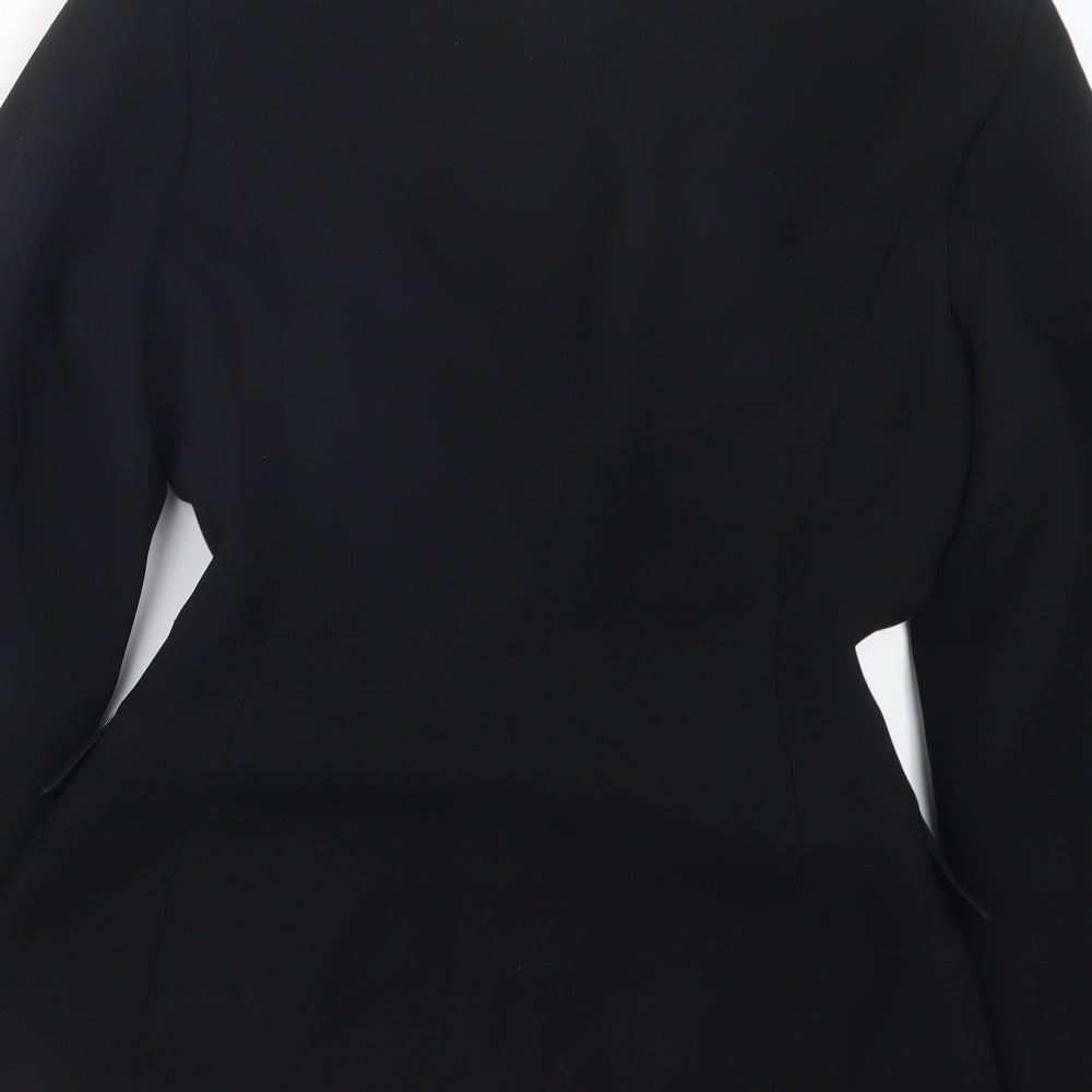 St Bernard Womens Black Jacket Blazer Size 10