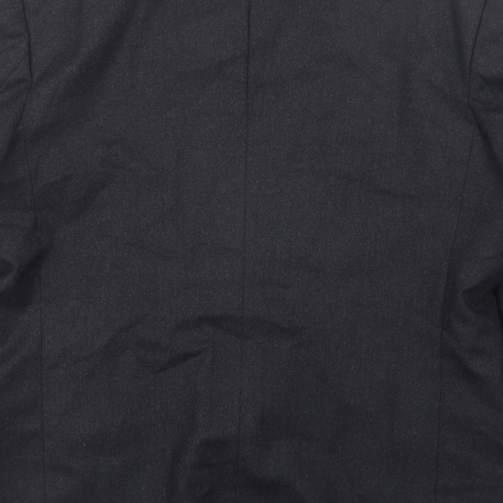 The Burton Collection Mens Grey Jacket Suit Jacket Size 40