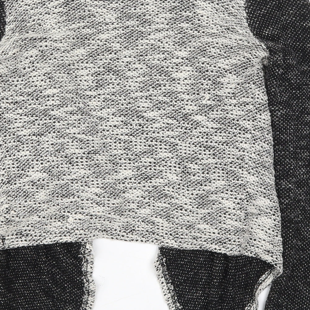 Mandi Womens Grey Knit Cardigan Jumper Size 8
