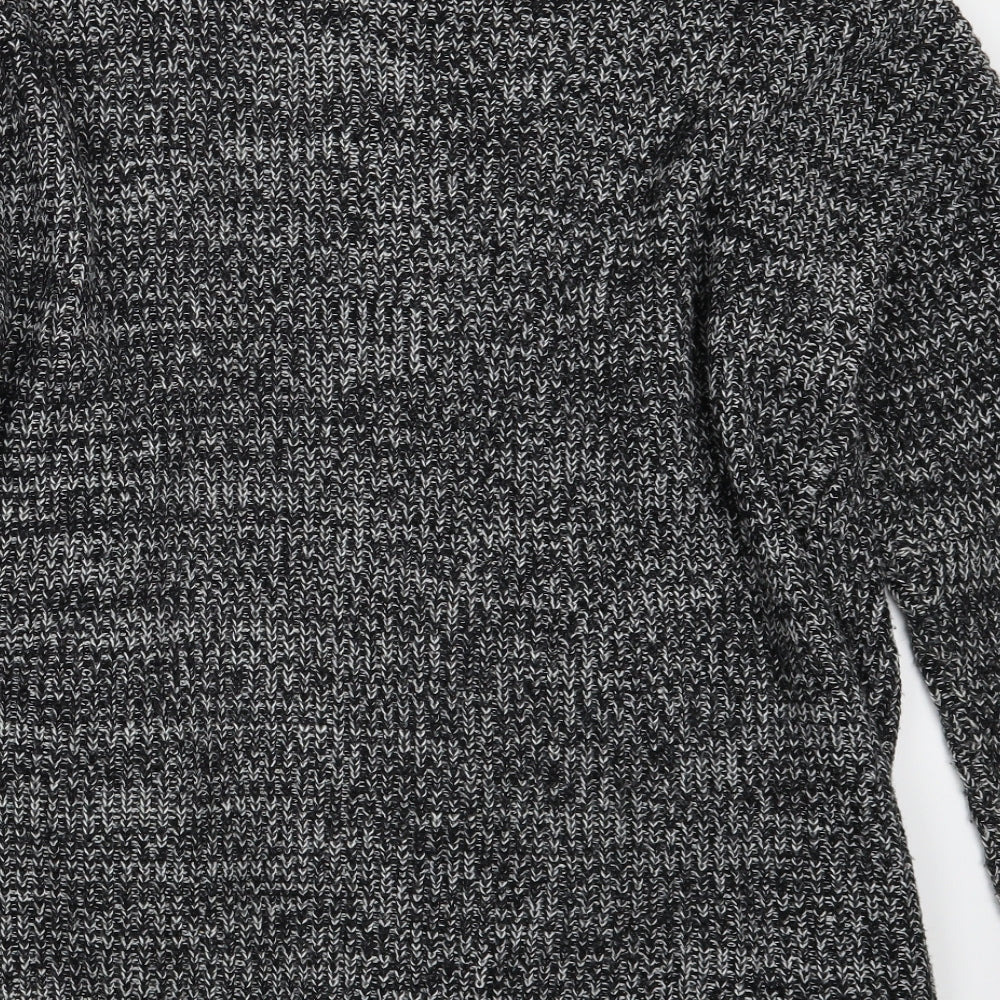 Select Womens Black Wrap Jumper Size 16