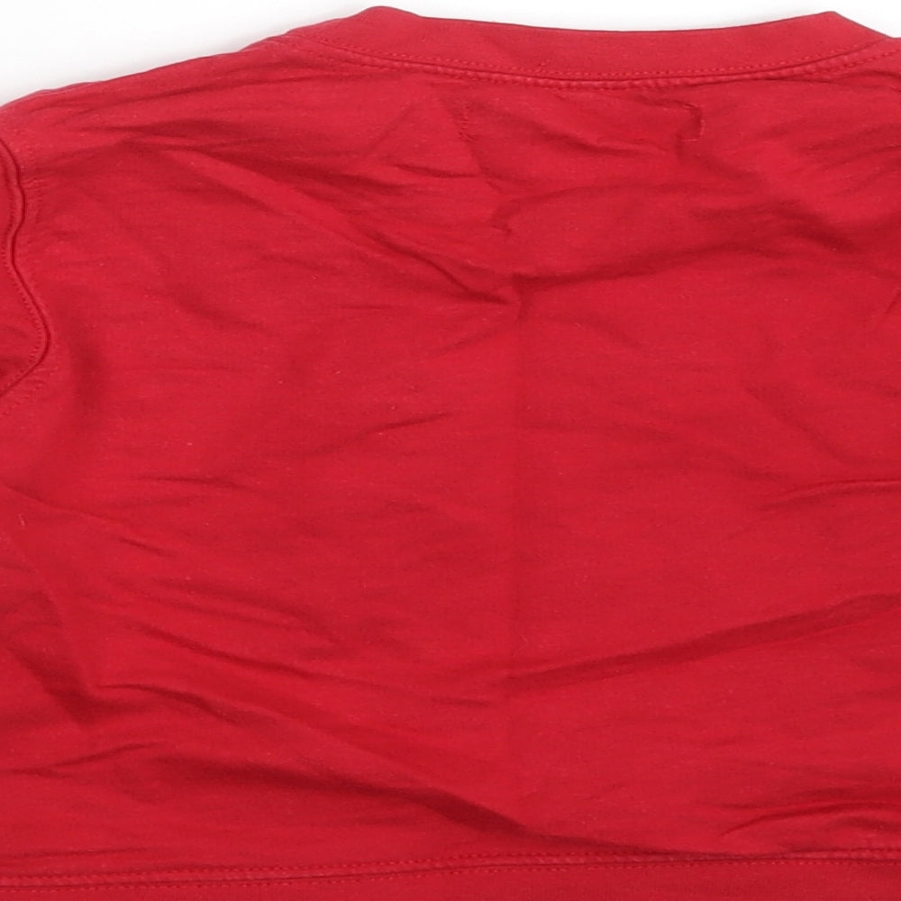 Top Class Boys Red Pullover Sweatshirt Size 3-4 Years