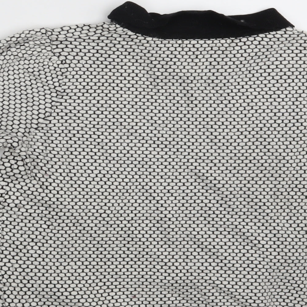 La Redoute Womens White Pullover Sweatshirt Size 14