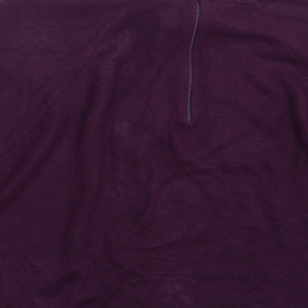 Designers Originals Womens Purple Pullover Jumper Size M