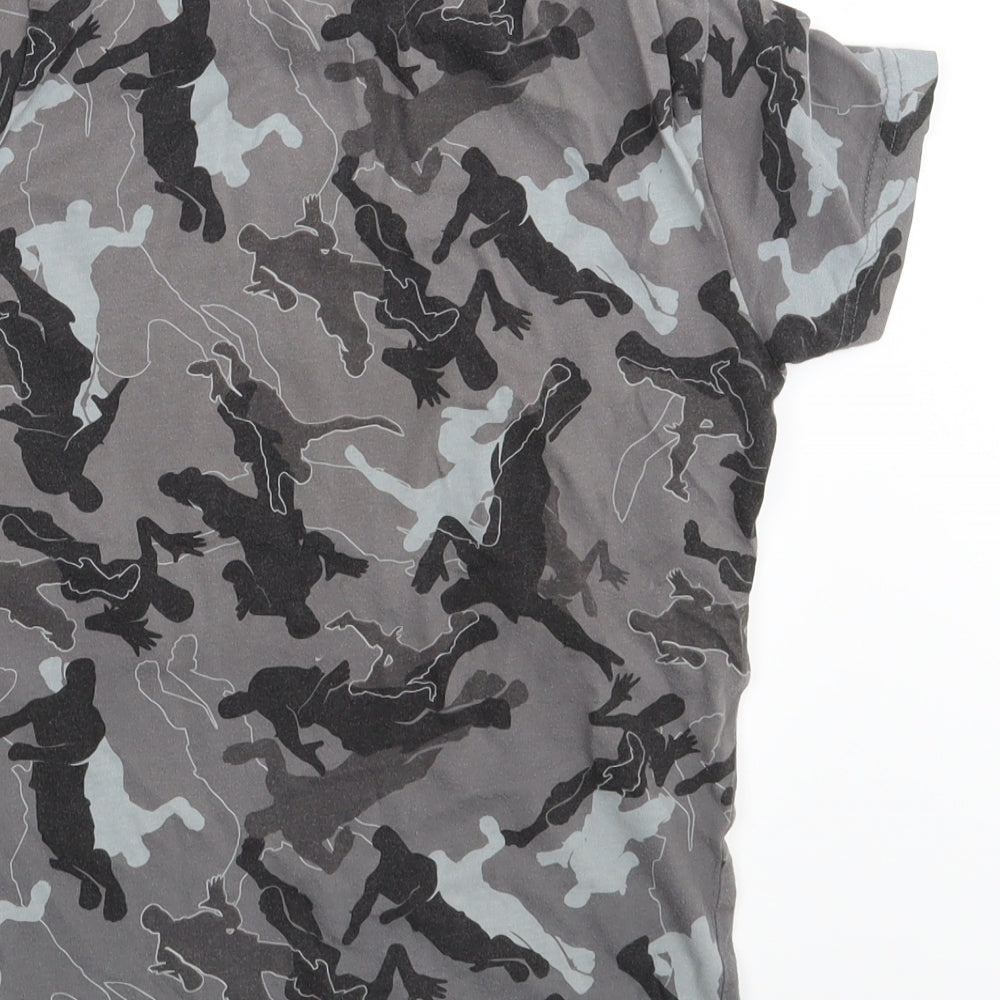 Fortnite Boys Grey Basic T-Shirt Size S