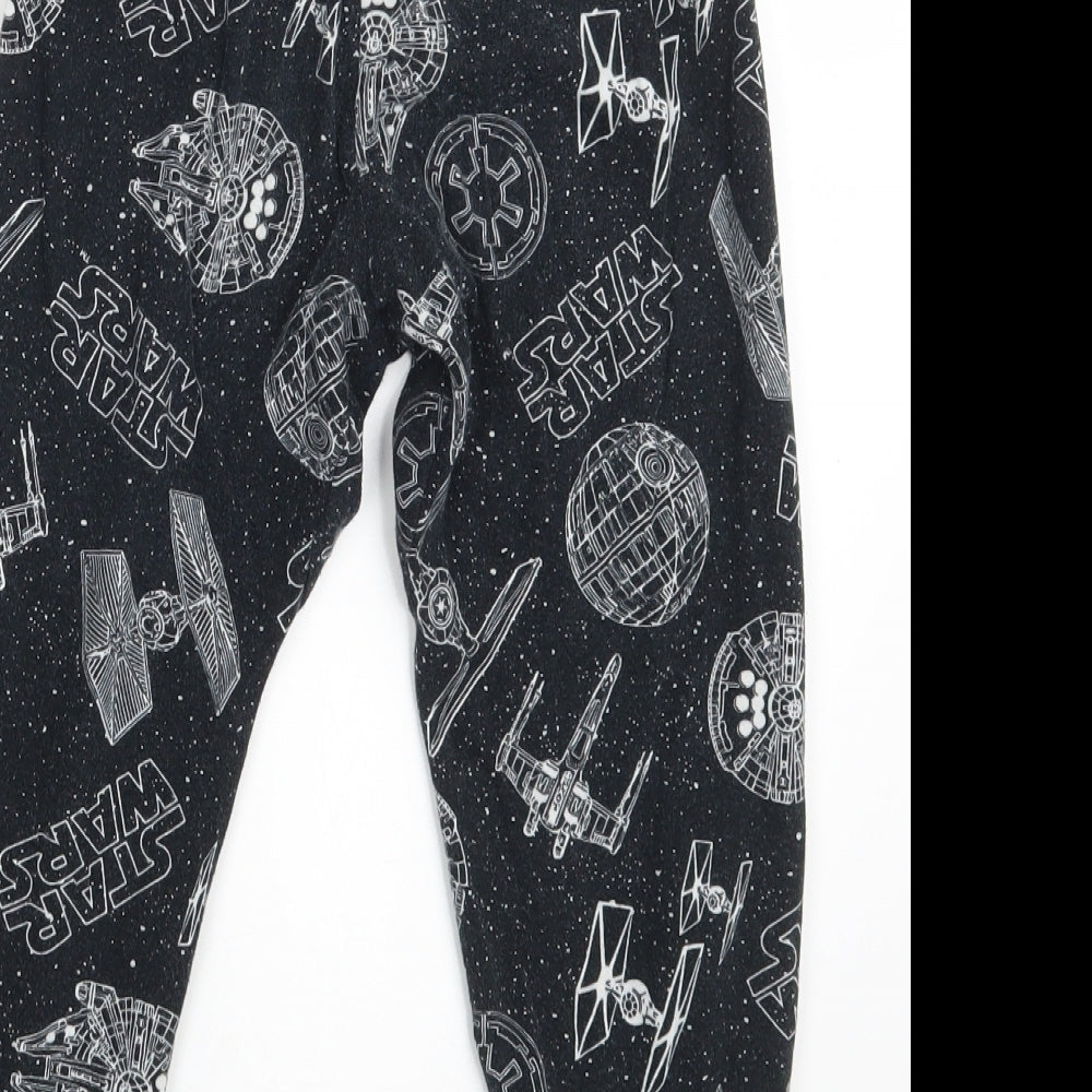Matalan Boys Black Sweatpants Trousers Size 9 Months - Inside Leg 19 Inches