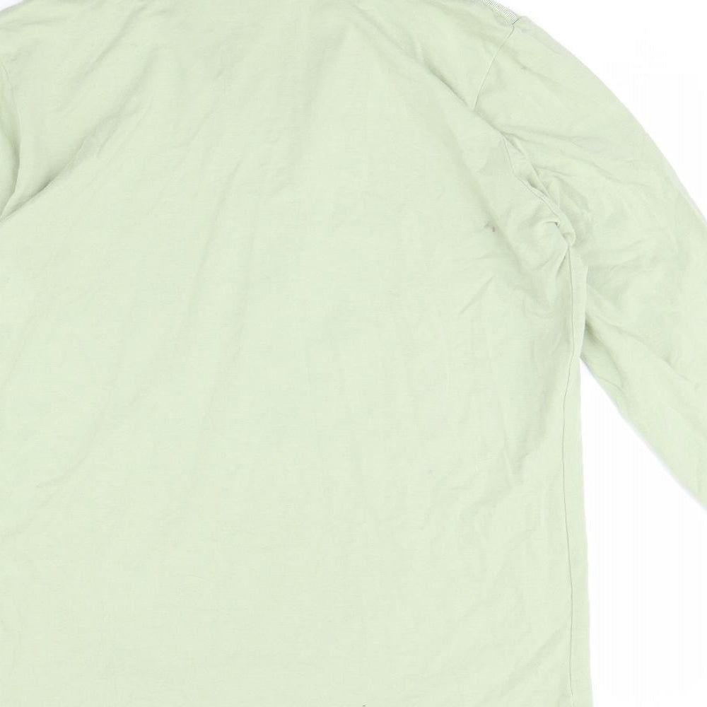 Artigano Womens Green Basic Blouse Size 14
