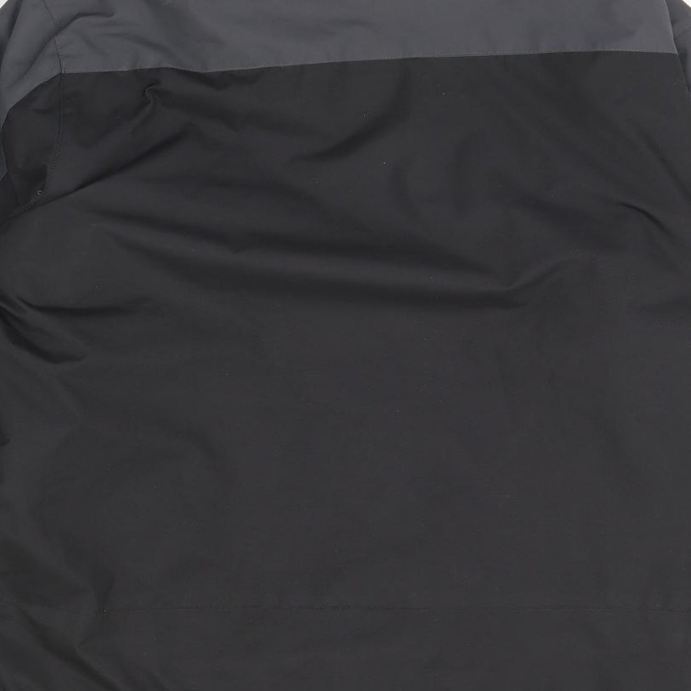 Greenwoods Mens Black Rain Coat Coat Size M