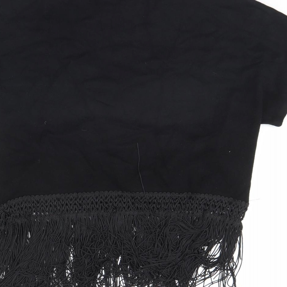 Atmosphere Womens Black Basic Blouse Size 8