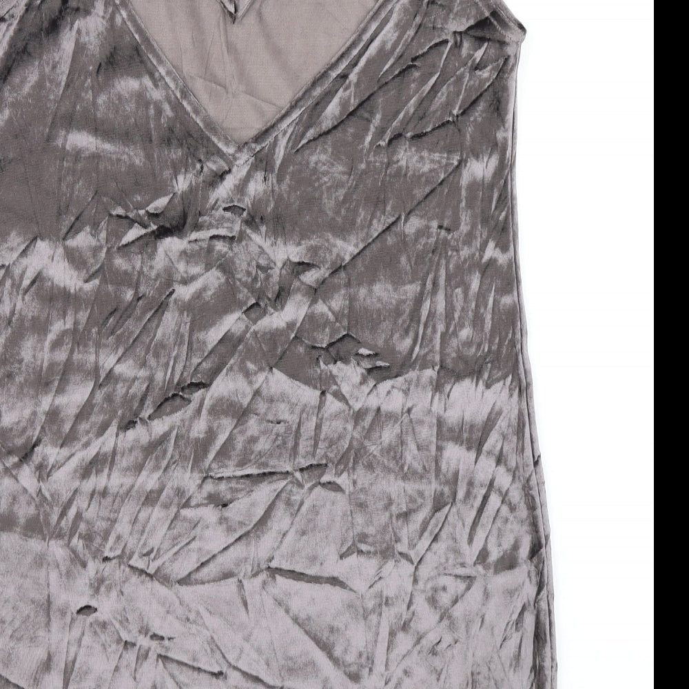 Goldie Womens Grey Bodycon Size M