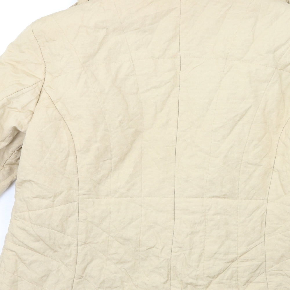 Gerry Weber Womens Beige Puffer Jacket Coat Size 14