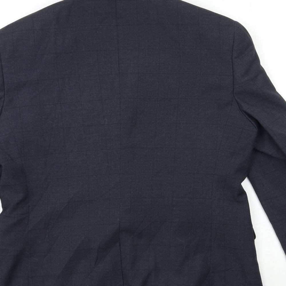 Taylor & Wright Mens Blue Striped Jacket Suit Jacket Size 40