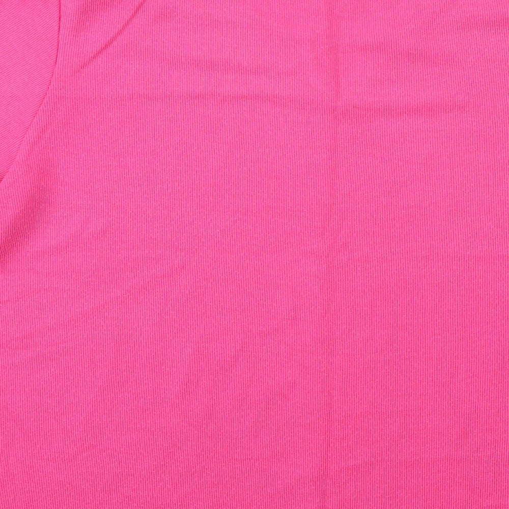 Carolyn Taylor Womens Pink Knit Pullover Jumper Size M