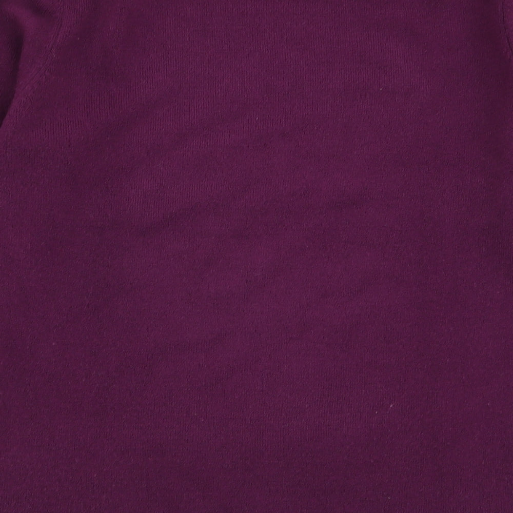anna rose Womens Purple Pullover Jumper Size M