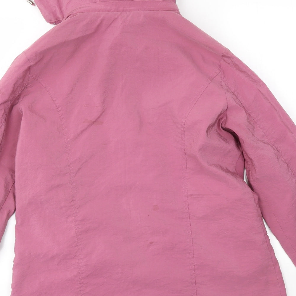 CMD Womens Purple Jacket Coat Size 12