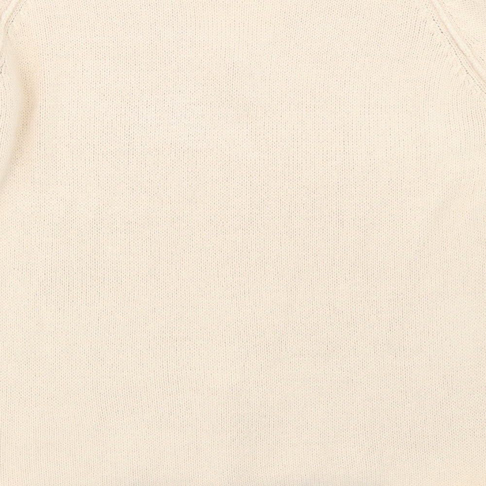 EA Womens Beige Pullover Jumper Size L