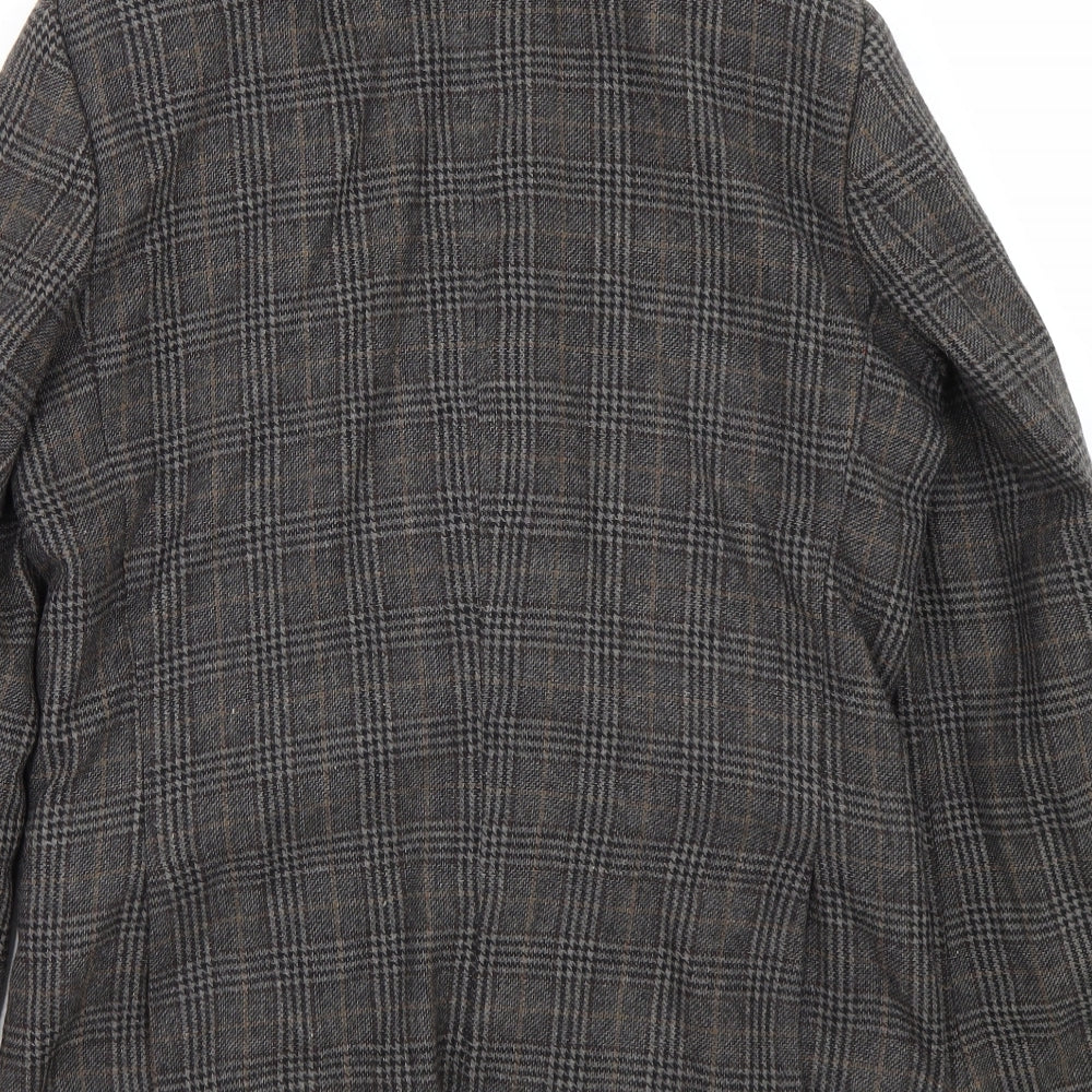 Debenhams Mens Brown Check Jacket Suit Size 38