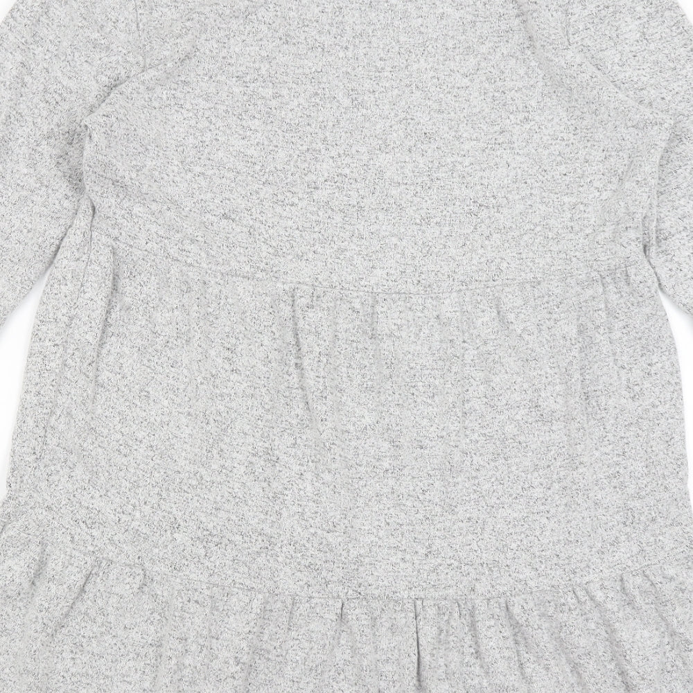 TU Womens Grey Fit & Flare Size 12