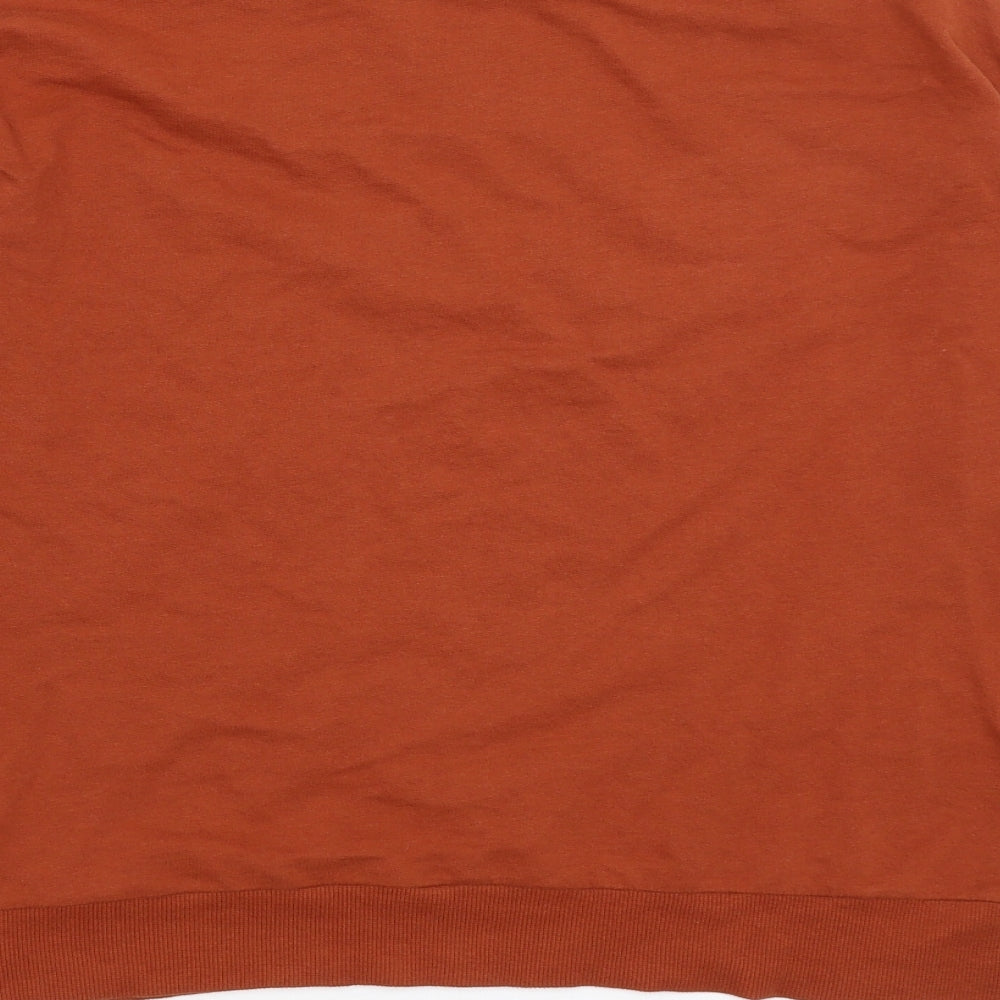 Divided Womens Brown Pullover Jumper Size S - Lucky Heart