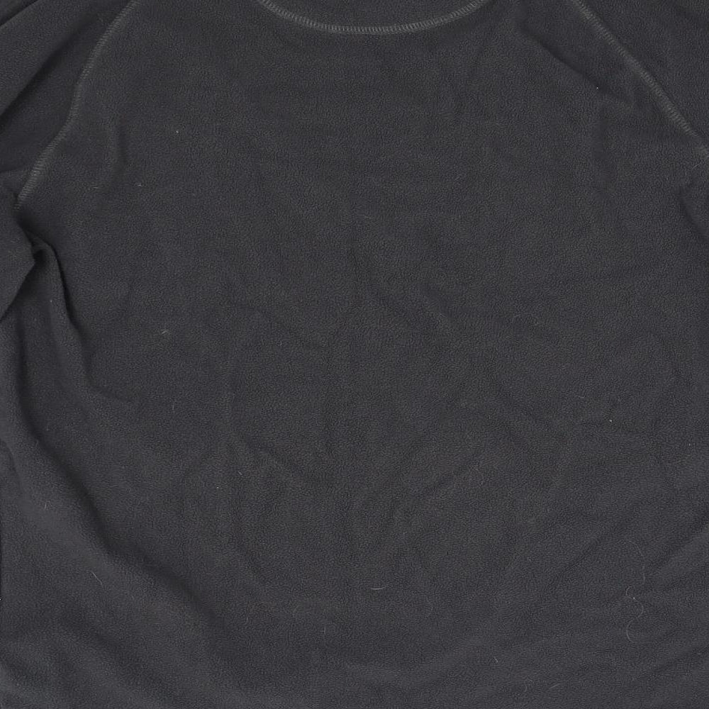 Crane Mens Grey Fleece Pullover Jumper Size M