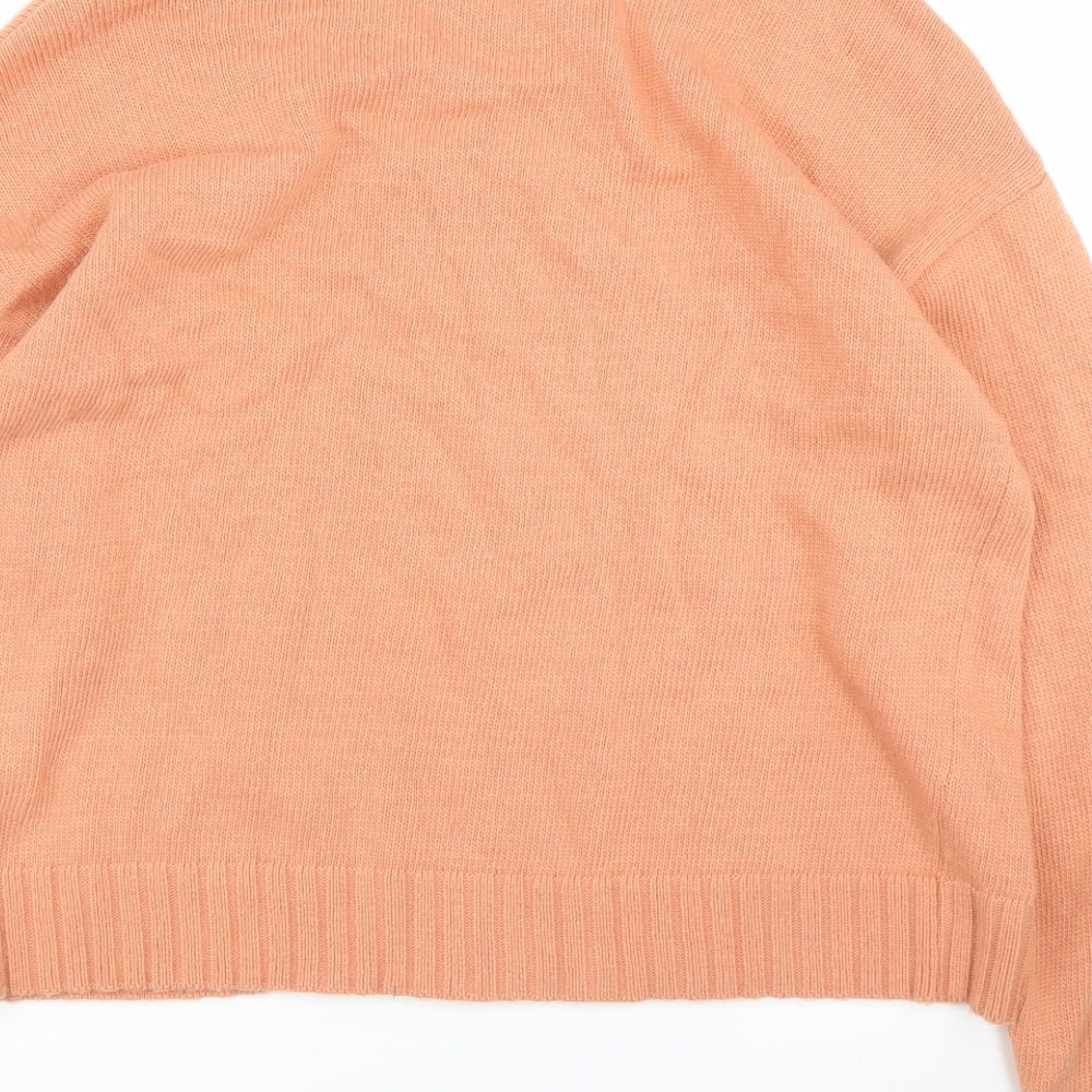 Preworn Womens Pink Pullover Jumper Size L