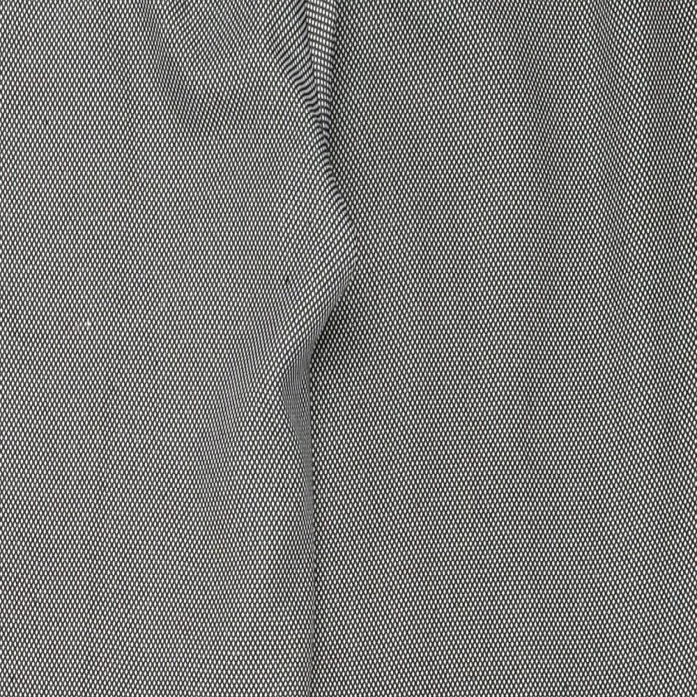 Marks & Spencer Womens Black Trousers Size 16 L28.5 in