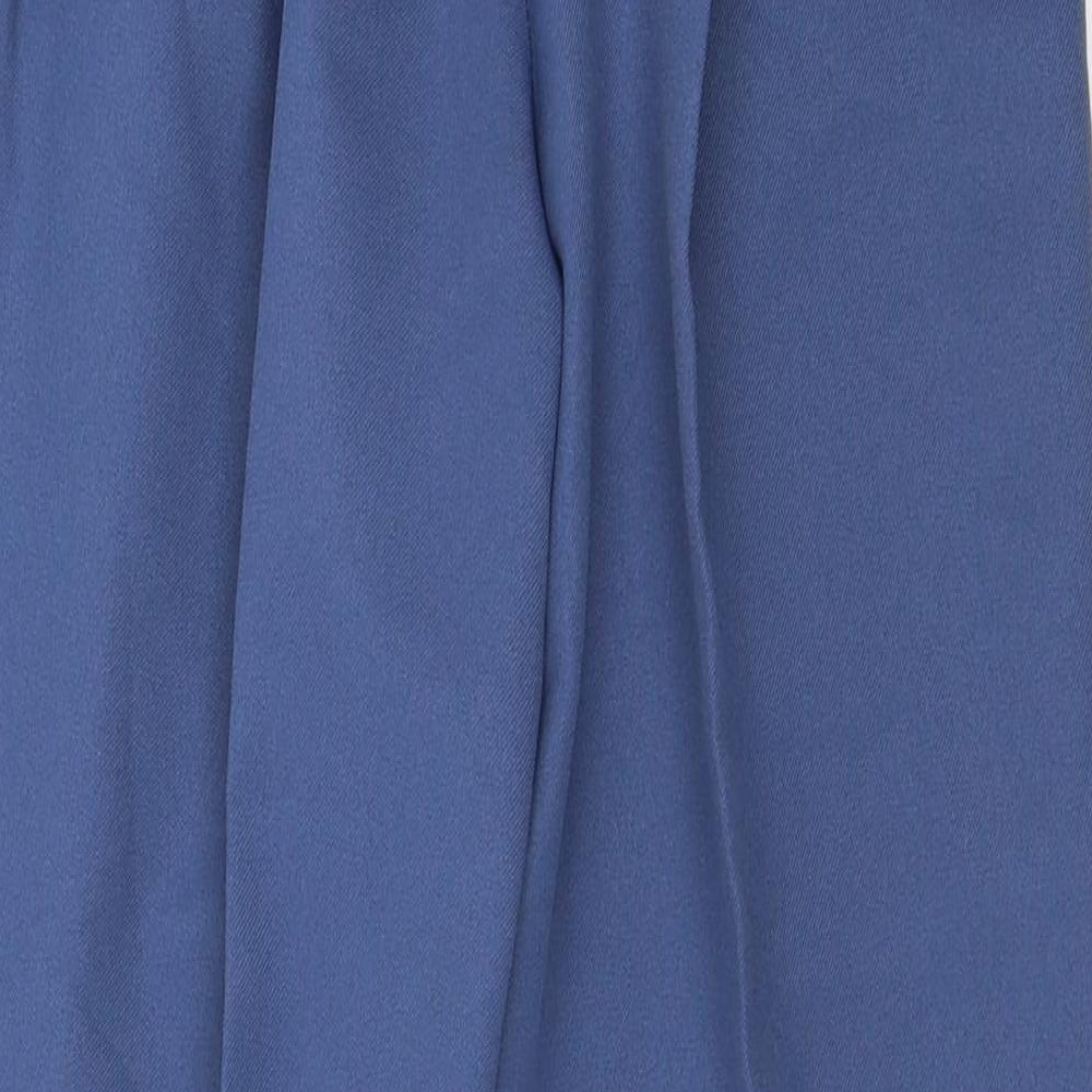 Saika Womens Blue Trousers Size 14 L27 in
