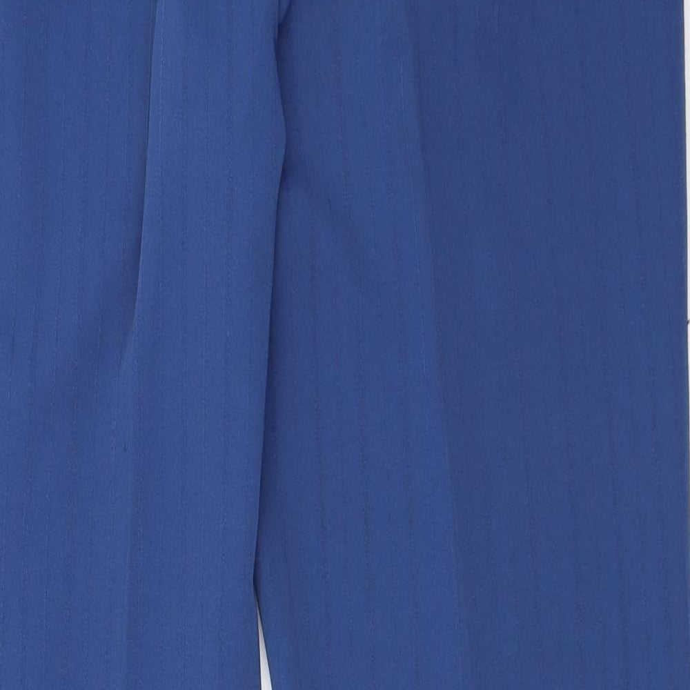 Afibel Womens Blue Trousers Size 12 L31.5 in