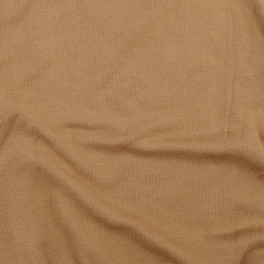Peter Gribby Mens Brown Pullover Jumper Size L