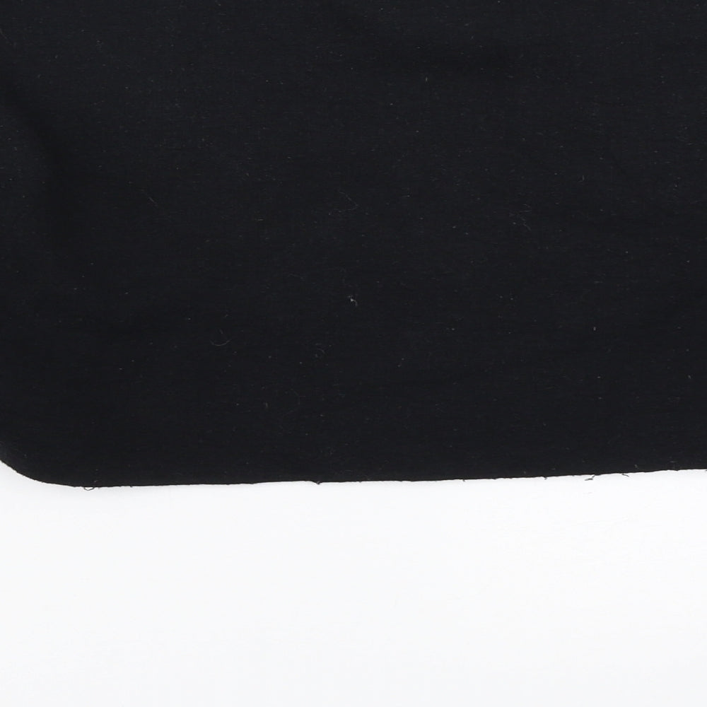 PRETTYLITTLETHING Womens Black Pullover Sweatshirt Size S