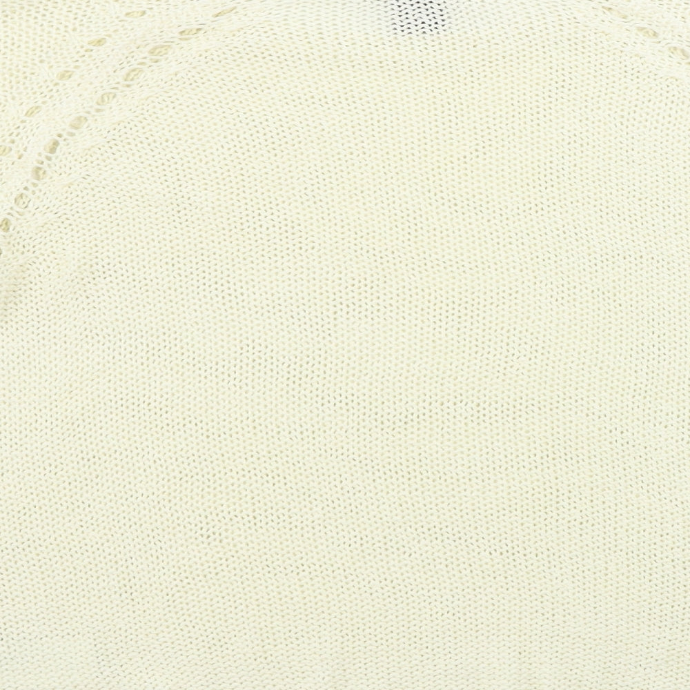 H&M Womens Beige Pullover Jumper Size S