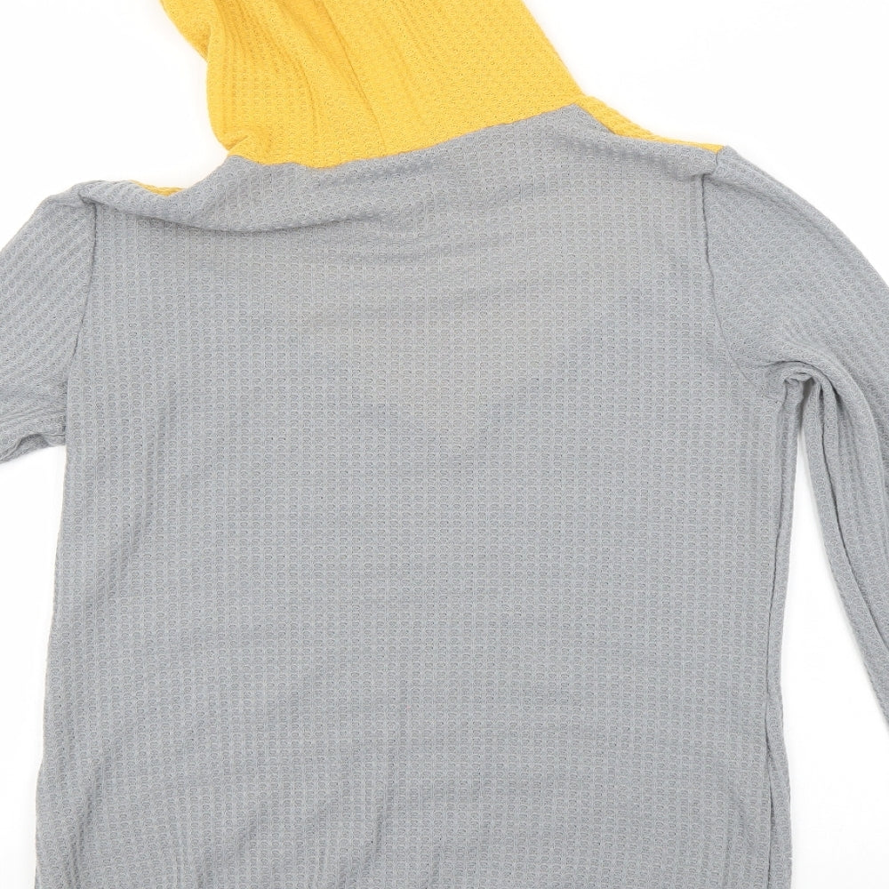 SheIn Womens Multicoloured Pullover Hoodie Size S
