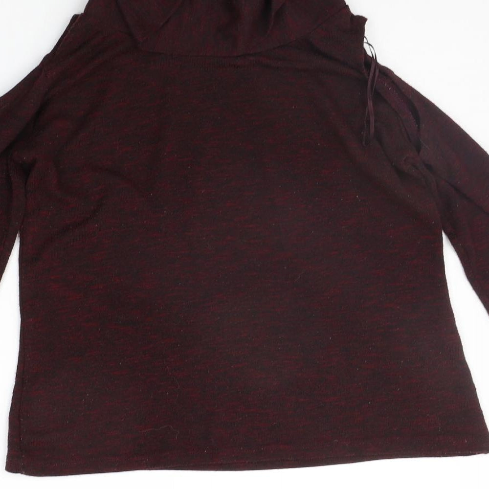 Peacocks Womens Purple Pullover Jumper Size 10