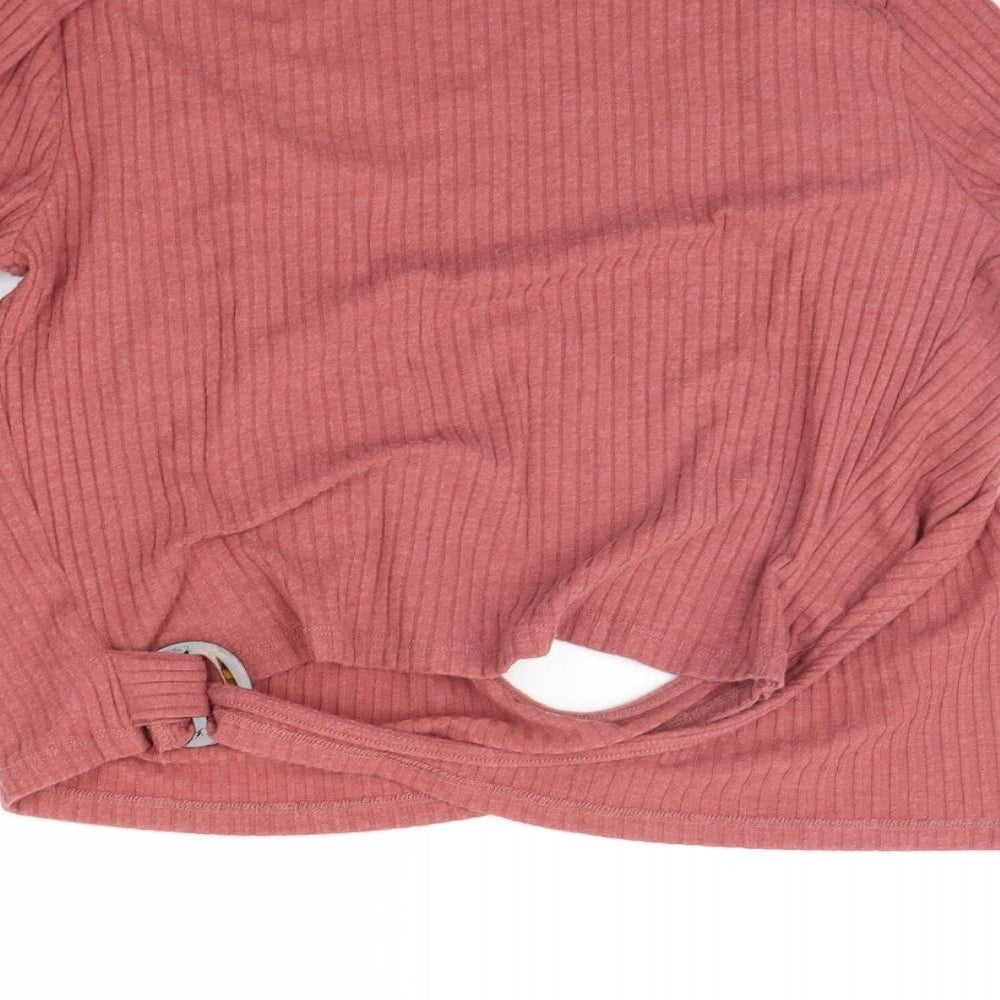 Primark Womens Orange Pullover Jumper Size M