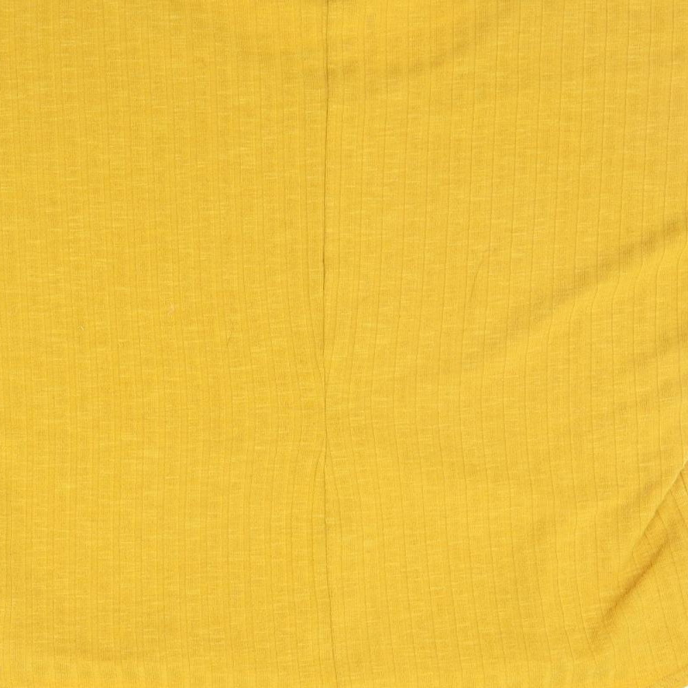 Select Womens Yellow Pullover Jumper Size M