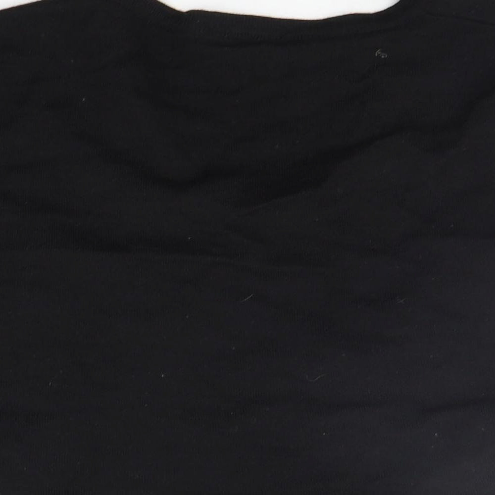 H&M Womens Black Cardigan Jumper Size L