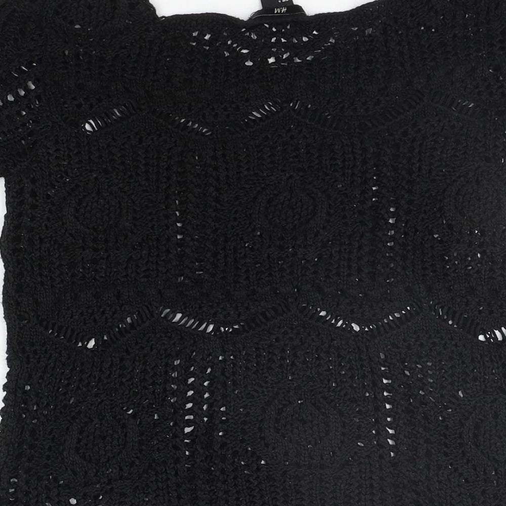 H&M Womens Black Pullover Jumper Size S