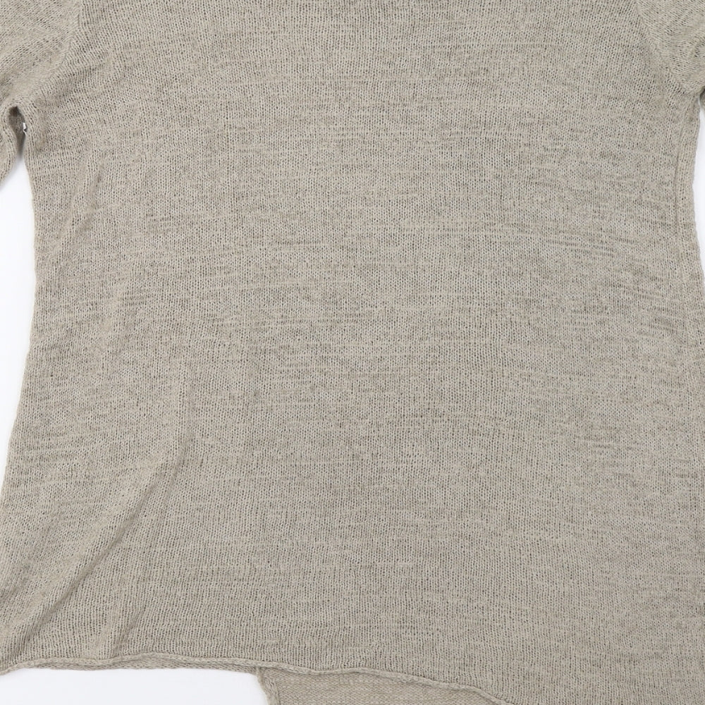 H&M Womens Beige Pullover Sweatshirt Size S