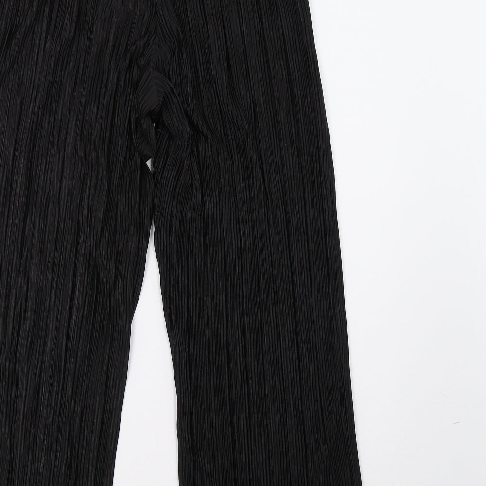 BHS Womens Black Trousers Size 12 L28 in